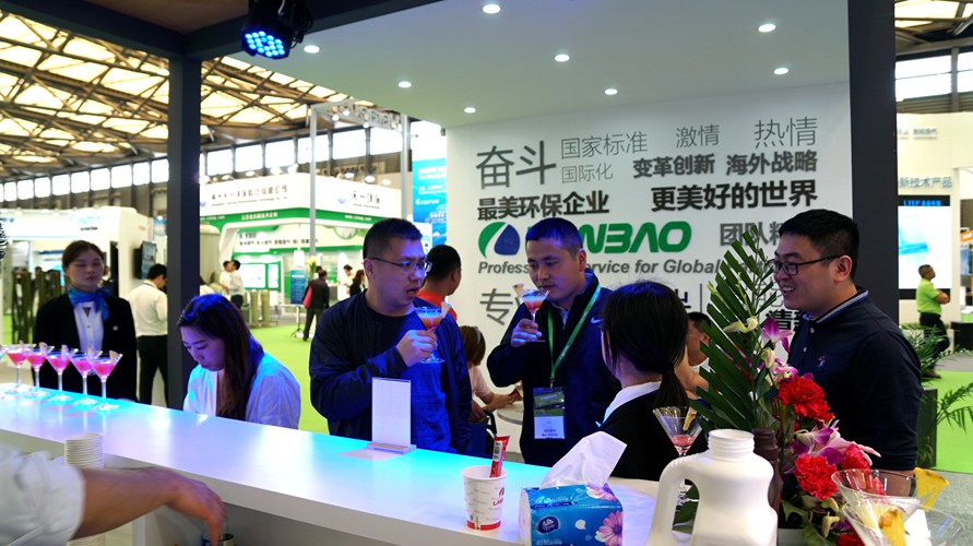 與國際伙伴為伍，蘭寶環(huán)保引領IE expo2018人氣新風向.