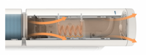 膠囊式外觀+外循環(huán)模式，網(wǎng)易智造壁掛新風(fēng)機(jī)了解一下
