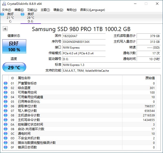 滿血PCIe 4.0：三星980PRO固態(tài)硬盤評(píng)測(cè)