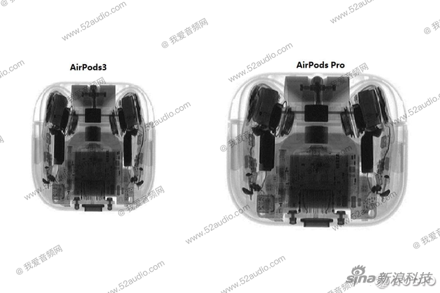 AirPods 3代的曝光圖片 （來(lái)自@我愛(ài)音頻網(wǎng)）