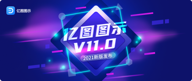 億圖圖示V11.0版本全新上線 提升辦公效率！