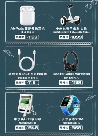 蘇寧煥新節(jié)智能潮品清單流出， Airpods耳機1199元入手