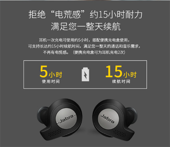 Jabra Elite Active 65t臻律動感版,讓運動更無羈