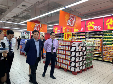 張近東探店家樂福，場景零售如何服務(wù)消費者？