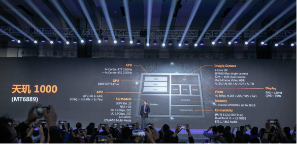 天璣1000坐實5G最強SoC！定價或?qū)⒊?20美金的驍龍855拼片