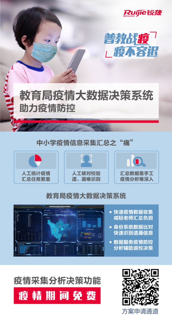 銳捷推出疫情大數(shù)據(jù)決策系統(tǒng)，助力疫情防控