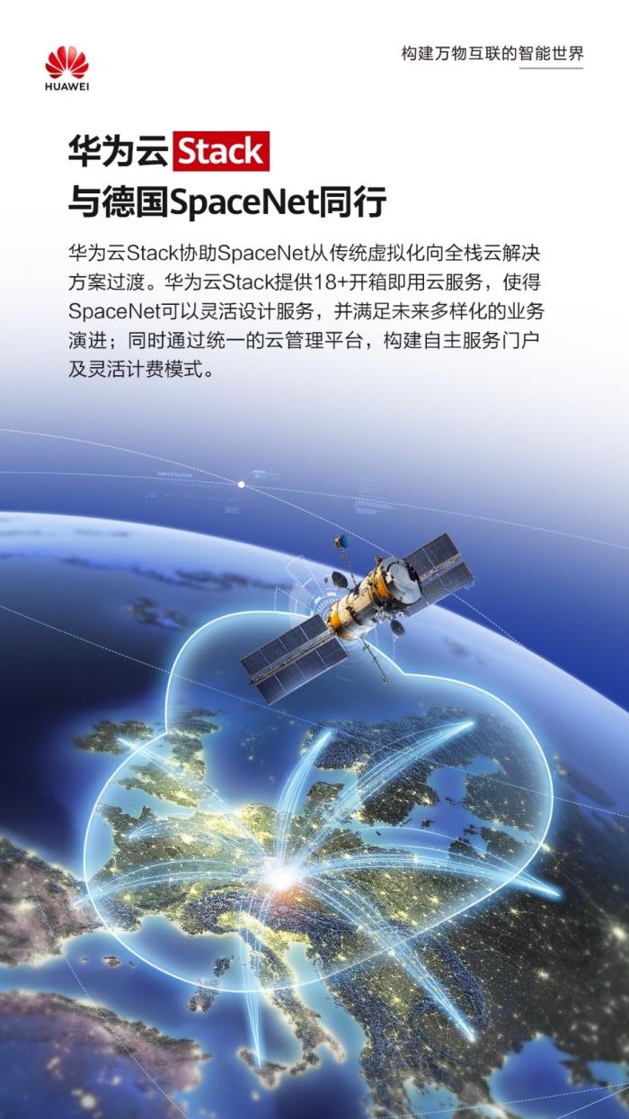 SpaceNet攜手華為云Stack，深化云轉(zhuǎn)型，持續(xù)領先歐洲市場